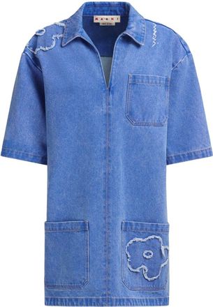 Marni Abito corto denim - Blu