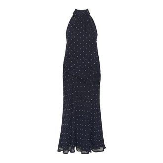 Part Two Maxi Jurken - Dames - Maxi kleedjes - Blauw - XL - Kleedjes