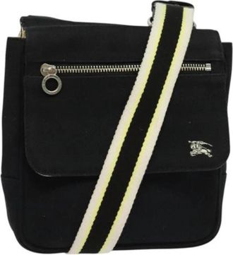 Burberry Pre-owned Canvas shoulder-bags - Dames - Vintage Schoudertas - Zwart - ONE Size - Vintage