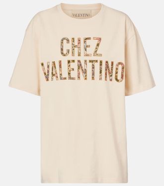 Valentino Chez Valentino cotton jersey T-shirt