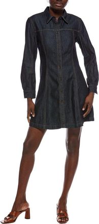 Madewell Seamed Denim Mini Shirtdress