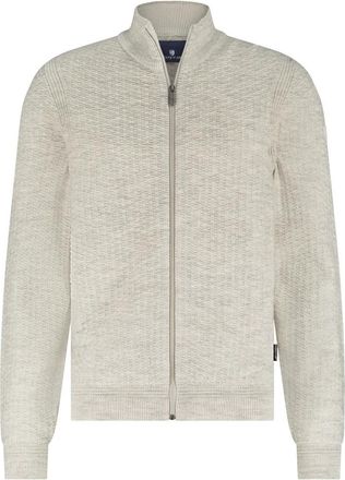 State of Art Cardigan - Heren - Vesten - Grijs - L - Truien & Vesten