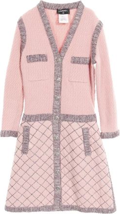 Chanel Abito Camellia 1986-1988 - Pink, Blue, Gray