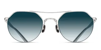 Matsuda M3141 PW Mens Sunglasses Silver Size 50