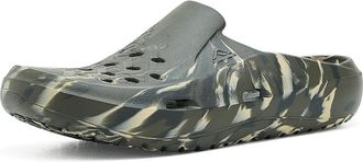 Reef Glider Mens Slide Shoes Camo Marble : 13 D - Medium, Suede