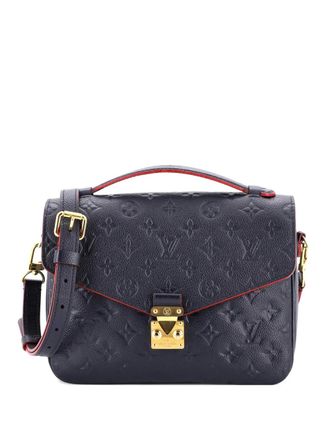 Louis Vuitton Pochette Metis Monogram Empreinte Leather crossbody bag - Blue