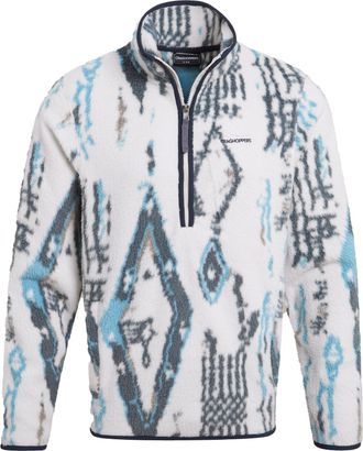 Craghoppers Heren Tatton II Half Zip Fleece (Wit zeil)