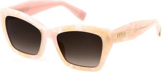 Furla SFU778 0AP4 Mens Sunglasses Pink Size 55