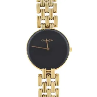 Dior Pre-owned Watches, female, Black, Size: ONE SIZE Pre-owned Bagheera Quartz Watch
