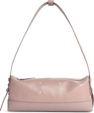 Maison Margiela Small Shoulder Bag In Pink Leather
