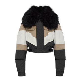 Dsquared2 Giacca con tessuti misti - - Jackets - Donna - Multicolore - S