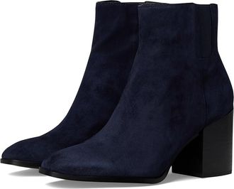 Vionic Vynn Zip Short Boots Womens Boots Navy Blazer Suede : 6.5 M, Leather