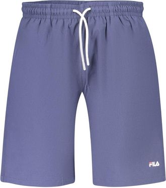 Fila Blauw Polyester Mannen Zwemkleding