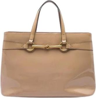 Gucci Pre-owned Bright Bit Satchel - Pre-owned - Mujer - Beige - ONE SIZE