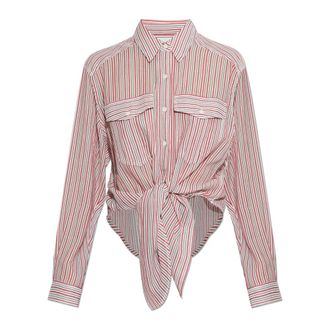Isabel Marant Shirts, female, Red, Size: 2XS Nath Shirt