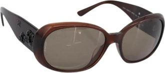 Chanel Occhiali da sole vintage Pre-owned - - Pre-owned - Donna - Marrone - ONE SIZE