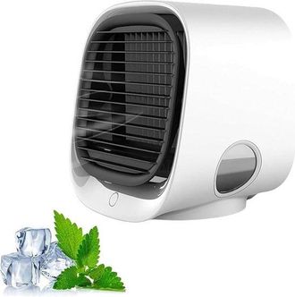 No Brand Enfriador De Aire Port&aacute;til, Enfr&iacute;a En 90 Segundos, 3 Velocidades De Ventilador, Apto Para Uso Dom&eacute;stico