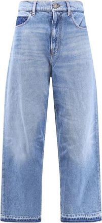 Pinko Loose-fit Jeans - Dames - Loose Fit Jeans - Blauw - W30 - Katoen - Jeans