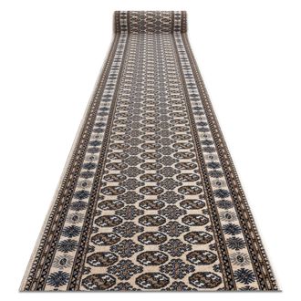 RugsX RugsX Wool Nain Runner in Beige | Size: 100 cm x 200 cm