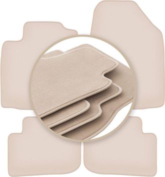 OEM Alfombrillas Premium Beige Para: Hyundai Ioniq Electric Crossover 2016