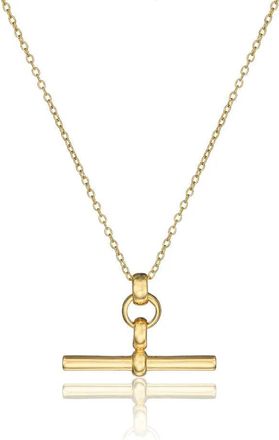 Lily & Roo Gold T-Bar Necklace