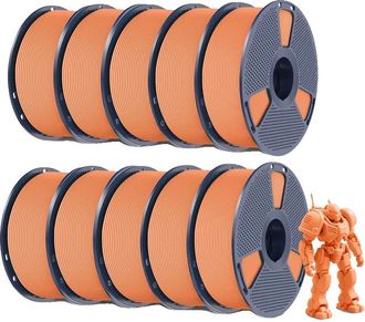 OEM Filamento Para Impresora 3d, Material Ecol&oacute;gico, Impresiones Duraderas, Color Naranja Brillante