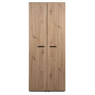 Calicosy Armario de zapatos 15 compartimentos - l74 cm - Efecto Roble artesanal