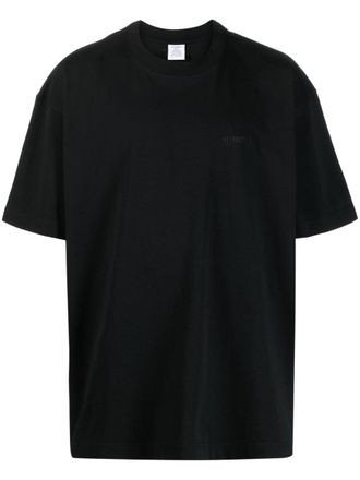 VETEMENTS T-shirt met logoprint - Zwart