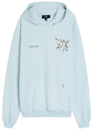 Represent Legacy Cherubs Hooded Cotton Sweatshirt - Blue - XL