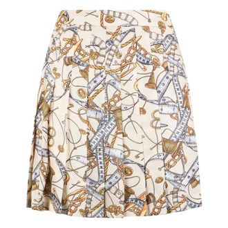 Moschino Pleated Skirt - female - Moschino - Short Skirts - Multicolor - XL - Skirts