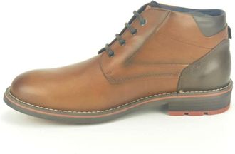 Fluchos Sportieve Cognac Dress Schoenen - Heren - Veterlaarzen - Bruin - 41 EU - Schoenen