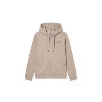 Freddy Felpa Regular Donna con Cappuccio e Zip, Spacchi sul Fondo