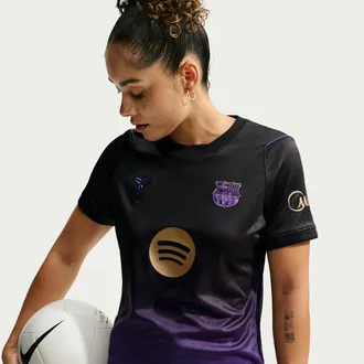 Nike Womens Nike FC Barcelona 2026/27 Stadium Away Kobe Dri-FIT Soccer Replica Jersey in Purple | II1523-505