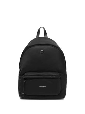 Wooyoungmi logo-detail backpack - men - Nylon - One Size - Black