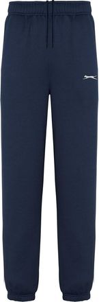 Slazenger Mens Cuffed Pants Closed Fleece Jogging Bottoms Navy XXS