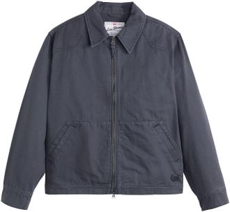 Levi's Kurzjacke LEVIS, Herren, Gr. XL, schwarz phantom, Obermaterial: 100% Baumwolle, regular fit taillenbedeckt, B&uuml;ndchen, Jacken Kurzjacke, mit Taschen