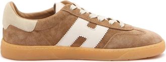 Hogan Sneakers, male, Beige, Size: 7 US Cool Lace-Up Sneakers