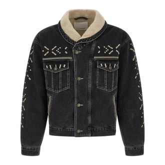Isabel Marant Jackson Denim Jacket - Heren - Spijkerjassen - Zwart - M - Denim - Jassen