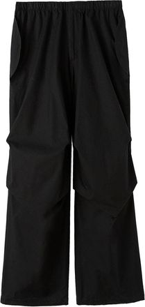 Jil Sander pleated wide-leg trousers - men - Cotton - 48 - Black