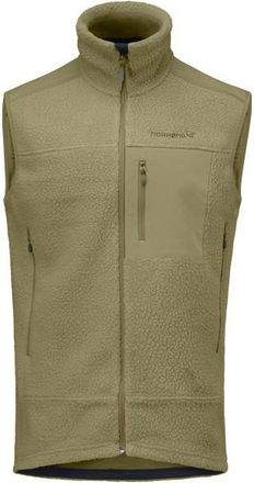 Norr&oslash;na Trollveggen Warm3 Vest Fleecegilet f&uuml;r Herren | oliv