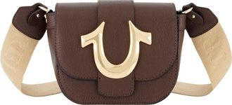 True Religion Horseshoe Mini Flap Crossbody Bag in Brown at Nordstrom Rack
