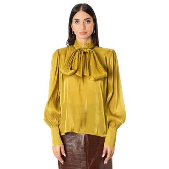 Actualee Donna, Camicette, Verde, S, new