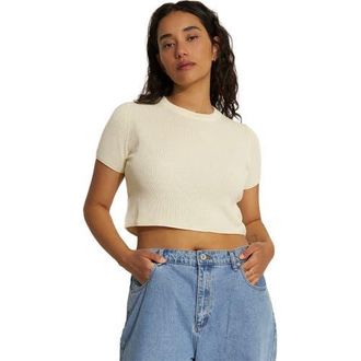 Callahan The Knit T-Shirt - Womens in Creme at Nordstrom, Size X-Large