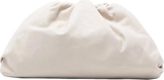 Bottega Veneta Clutch The Pouch in pelle di agnello 2012-2025 - Bianco