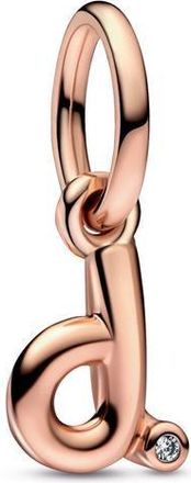 Pandora Letter D Script Alphabet Dangle Charm