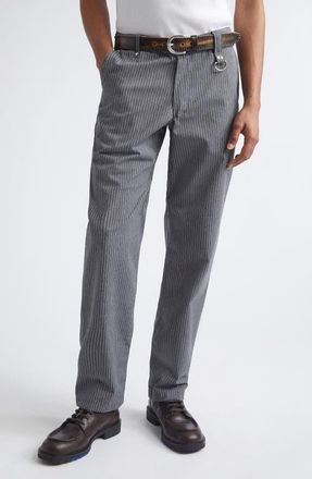 Phipps Studded Chinos in Grey Ball Park Stripe at Nordstrom, Size 32