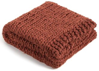 K Home Tagesdecke Adonia 125 x 150 cm aus 100% Baumwolle - Bordeaux