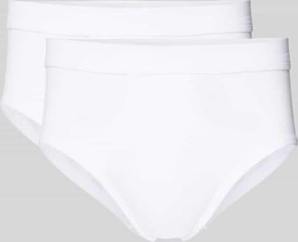 Schiesser Slip aus Feinripp in Weiss, Größe 5