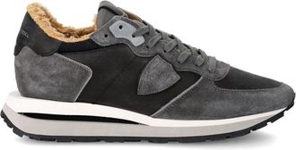 Philippe Model Sneakers Tropez Haute Running - Heren - Sneakers - Grijs - 43 EU - Katoen - Schoenen