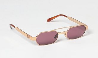 Miu Miu Occhiali da sole aviatore in metallo con doppio ponte e aste tartarugate
